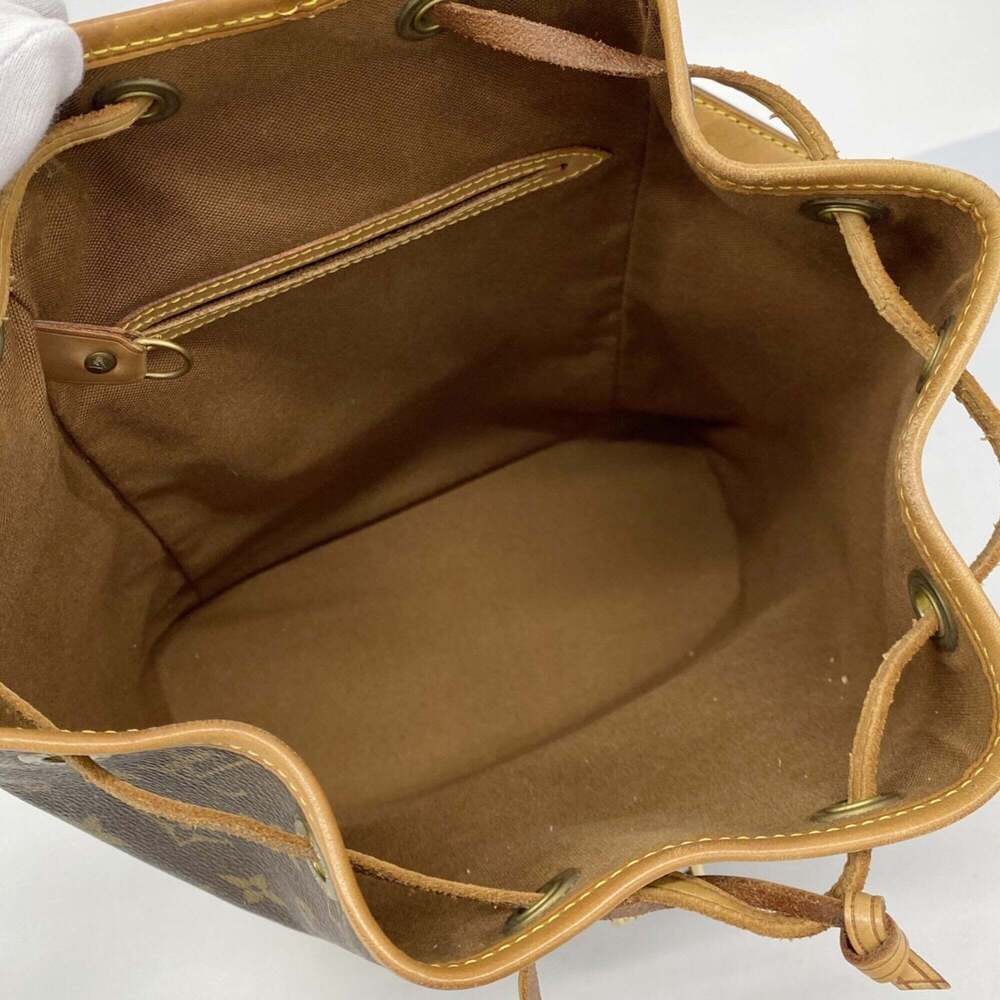 LOUIS VUITTON Authentic Brown Monogram Backpack - Picture 4 of 12